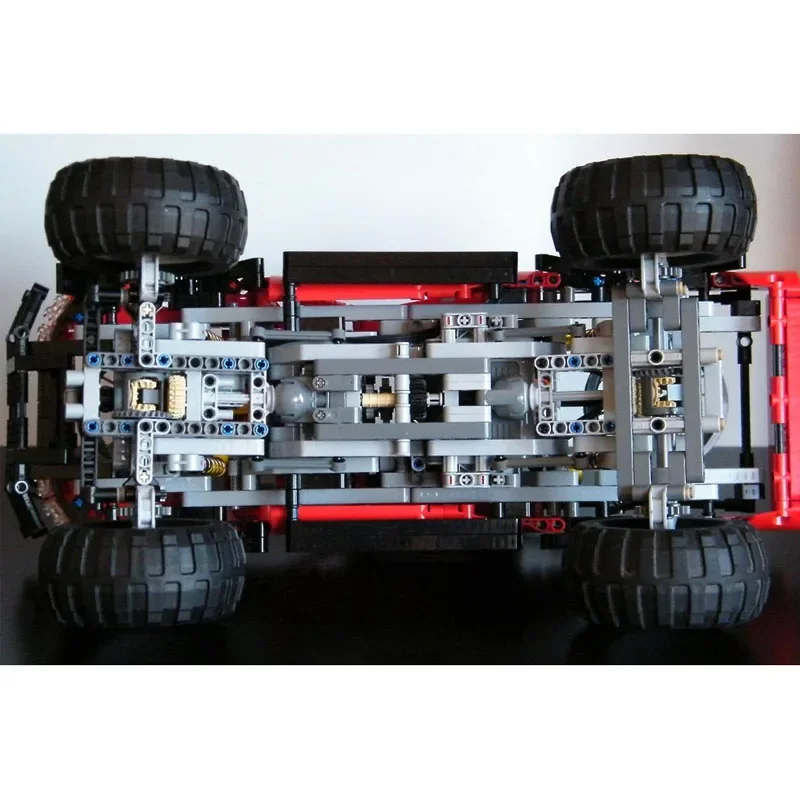 MOC-0832 Trophy Truck with Continuously Variable Transmission Building Block Model 1124 Parts Children's Building Block Toy Gift