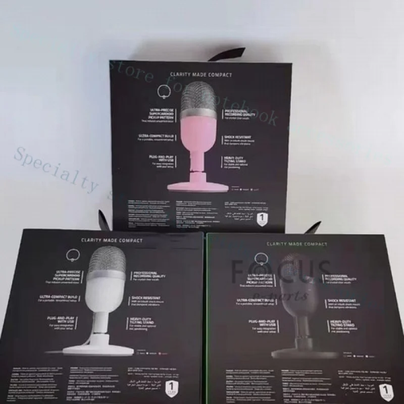 

A++ оригинальный новый микрофон для мини-игр Razer Seiren для киберспорта в прямом эфире