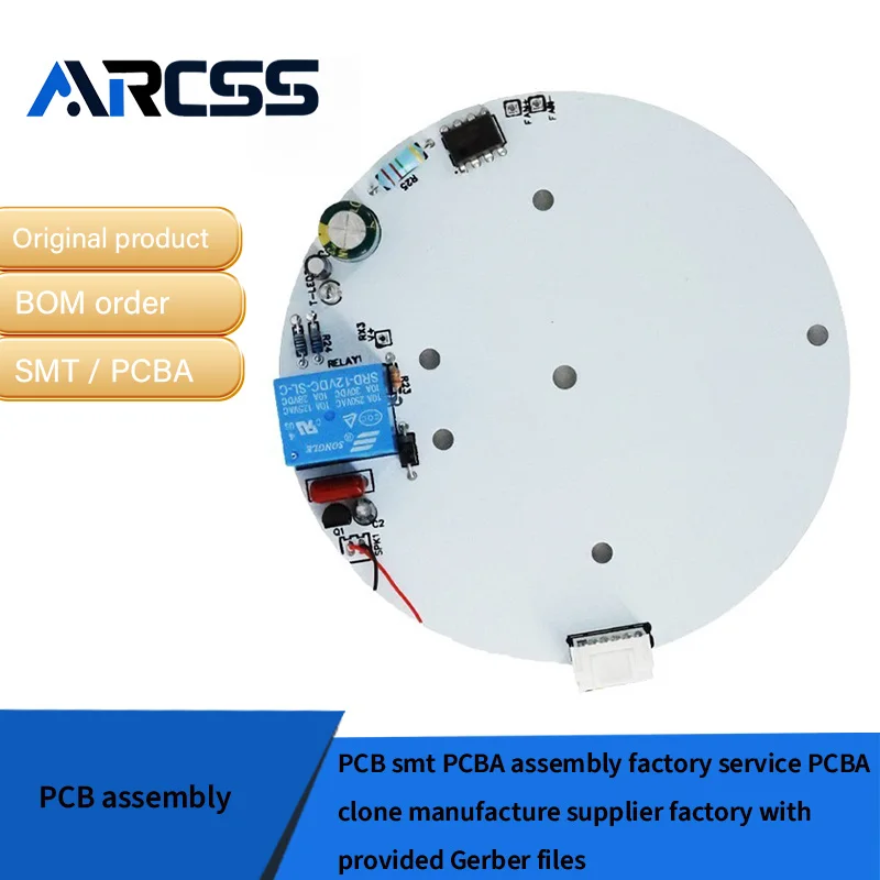 Serviço de fábrica de montagem PCB smt PCBA Fábrica de fornecedores de fabricação de clone PCBA com arquivos Gerber fornecidos