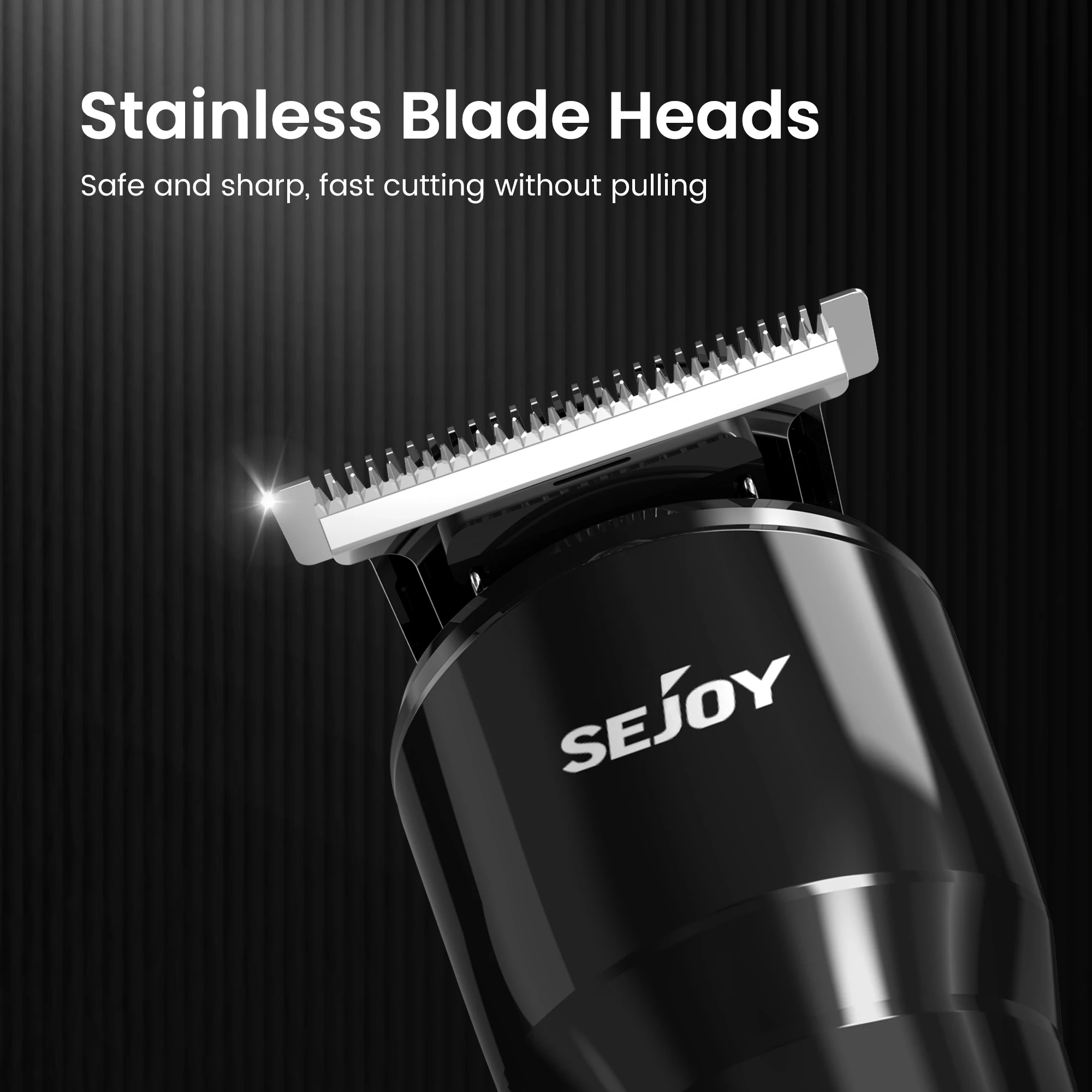 ماكينة قص الشعر الأصلية من Sejoy، ماكينة قص الشعر الاحترافية القابلة لإعادة الشحن، ماكينة قص الشعر للرجال قابلة للتعديل