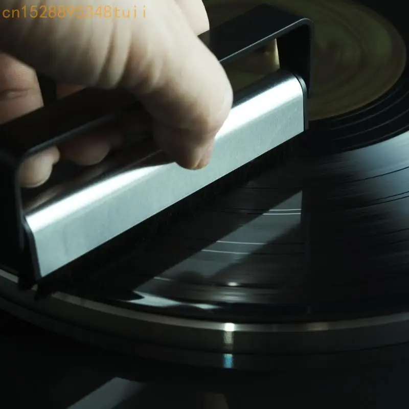 Rivegno detergente per record fibra carbonio Y4QF per vinils LPS CDS Ergonomic Hand Brush