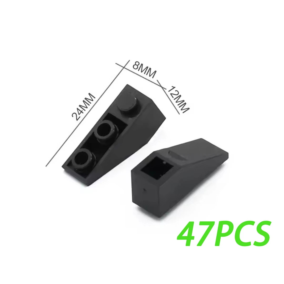 

50g/47PCS MOC 4287 1x3 Sloping Reverse Building Blocks Parts Slope,Inverted 33 Brick Creative DIY Assembles Toys Gift