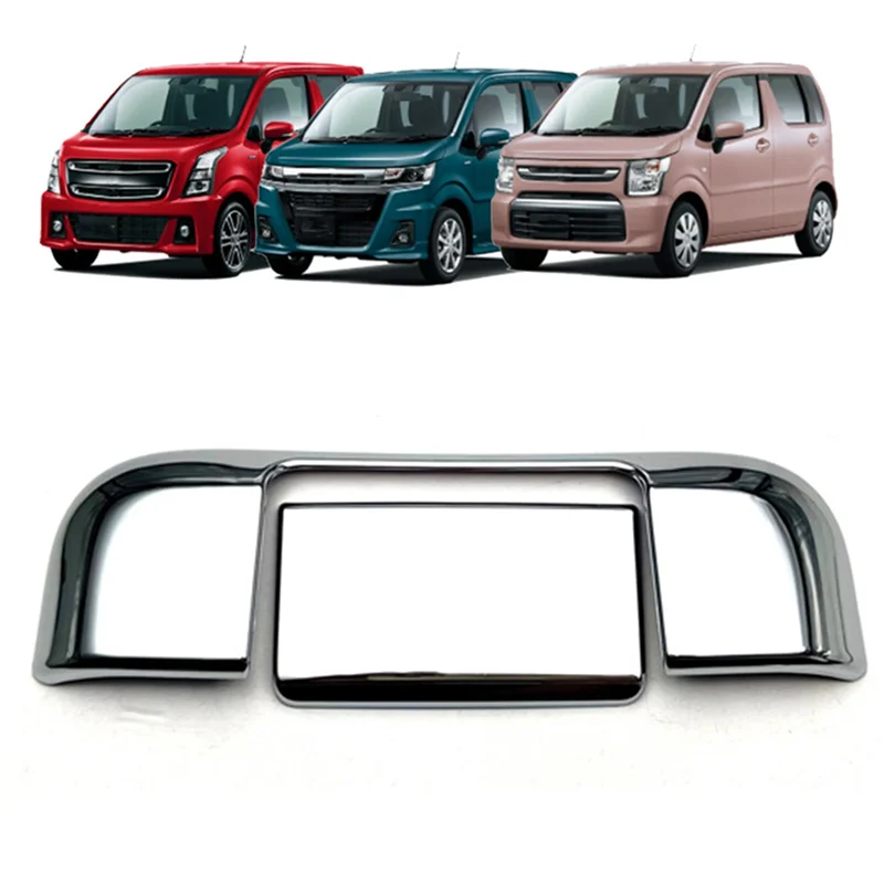 For Suzuki Wagon R 2022+ Chrome Rear Door Tailgate Handle Cover Sticker Door Bowl Cover Trim