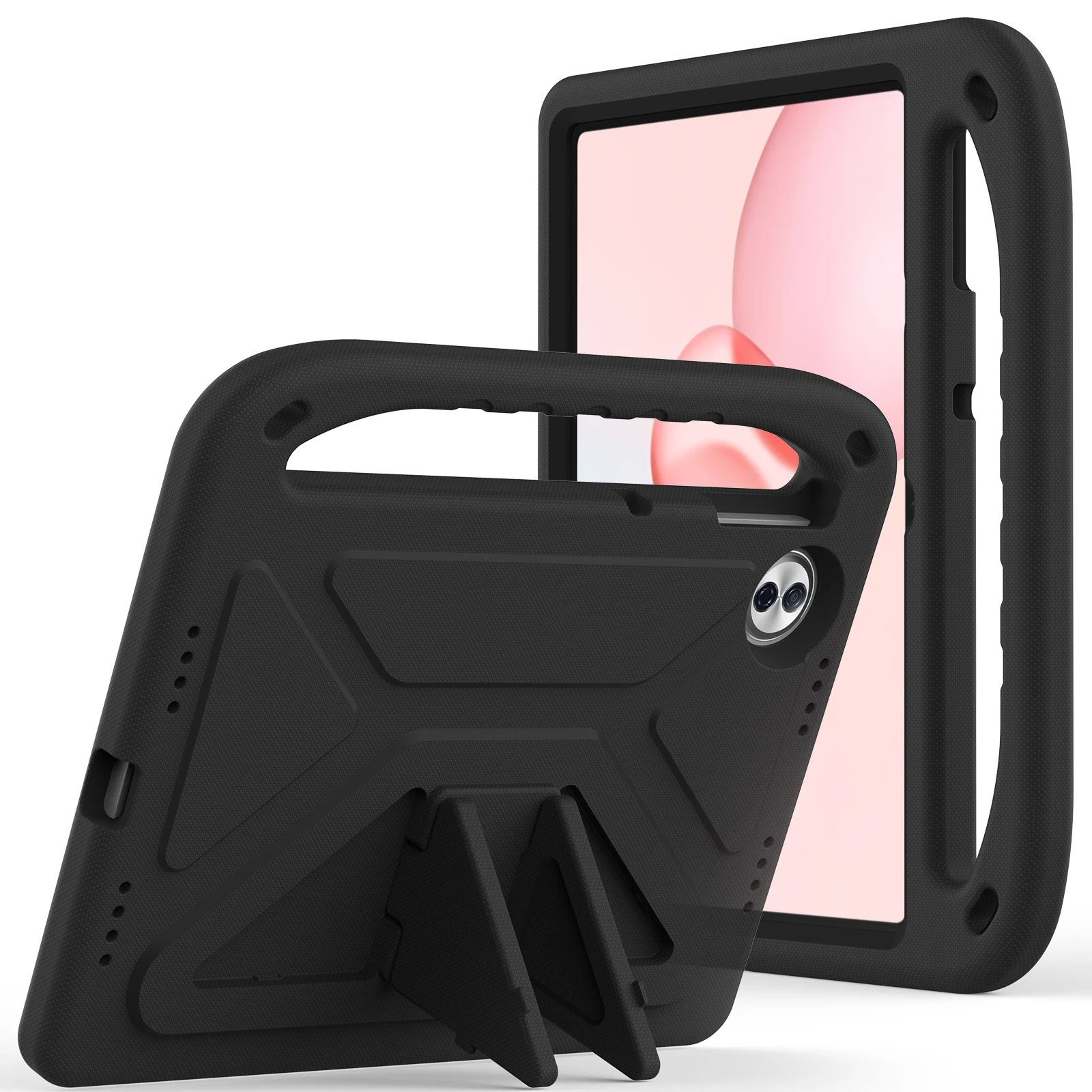 For Honor Pad 10 Case Hand Grip Kickstand Tablet EVA Cover - Black