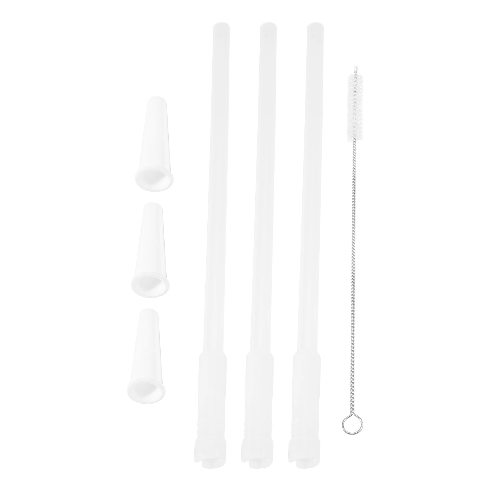 2026 New Straws Compatible Gallon Water Bottle , Reusable Adjustable Straws for 1000Ml/2000Ml Jug, 3 Straws Set