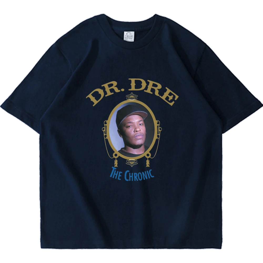 2022 Hot Sale Clothes Popular Dr Dre The Chronic T Shirt Cosplay Wear Streetwear Short Sleeve Tees Cotton Hip-pop T-shirt Men