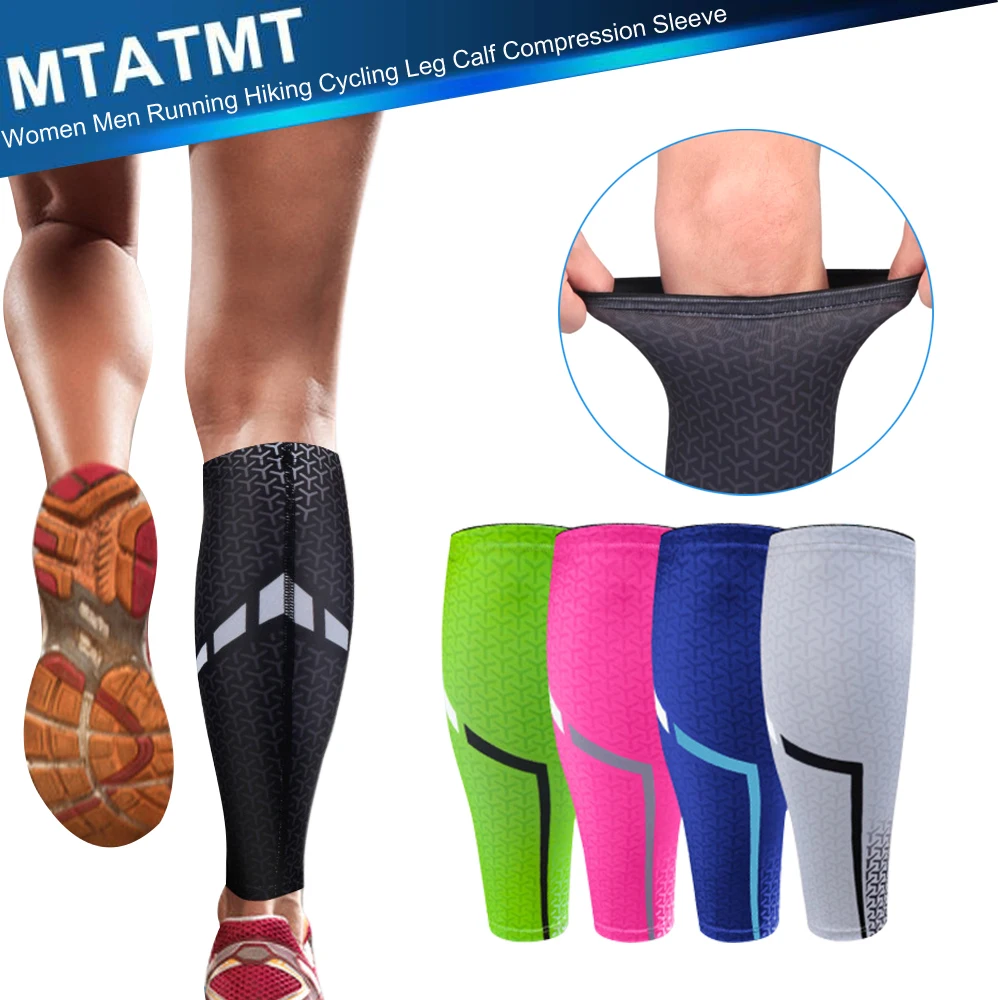 MTATMT Sport Compression Calf Sleeves Leg Sock Running Hiking Cycling Leg Warmers Runners Shin Splint Varicose Vein Pain Relief