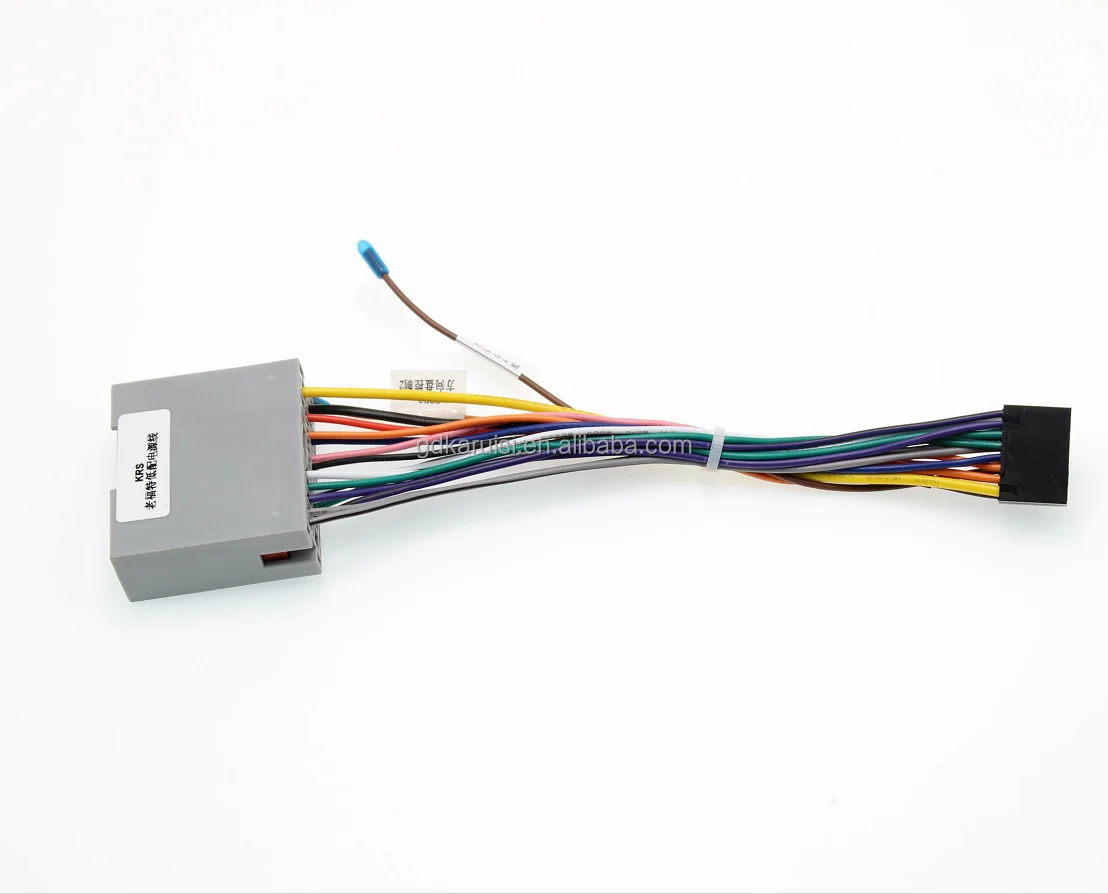 Car Audio 16pin Wiring Harness Wire cable For Ford Mustang/F150/Expedition/Explorer Chevrolet Blazer Stereo Installation