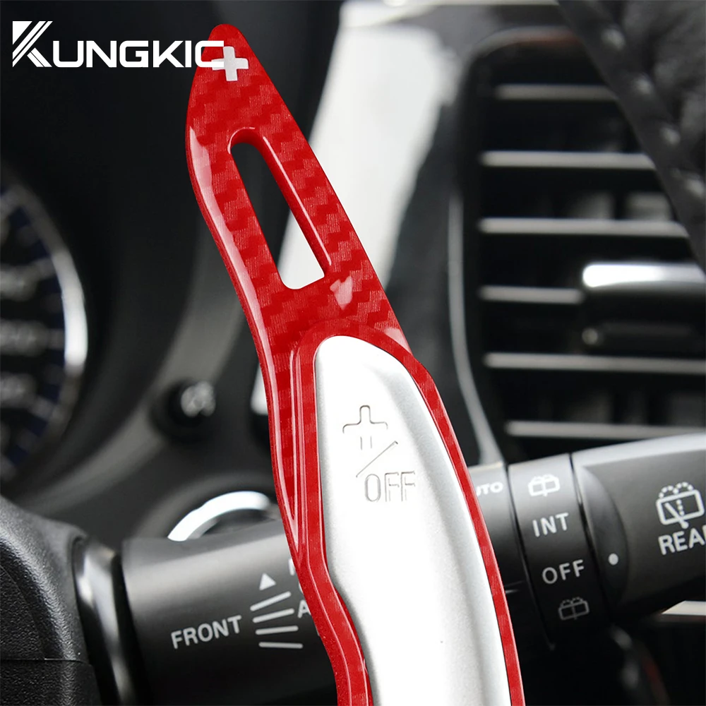 ناقل حركة عجلة قيادة السيارة ، غطاء ABS لميتسوبيشي ASX Outlander Lancer lancse Cross Lancer lancse Lancer ، ألياف الكربون ، 2 #1