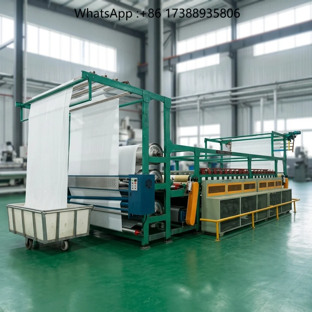 Automatic Suede Effect Machine 18 Rollers PLC Control for Woven Fabrics