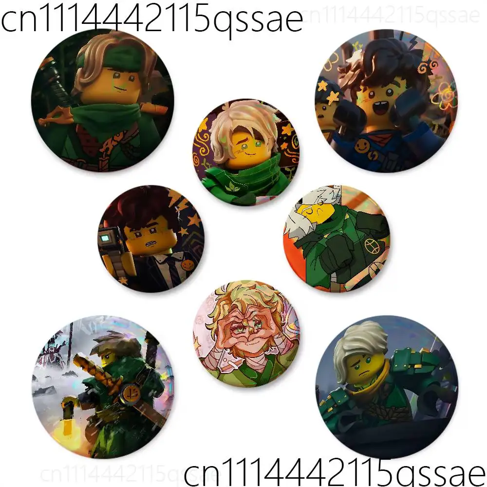 For Lloyd Garmadon Aesthetic Brooch Pattern Badge Trendy Quote Pins for Daily Wear Bag Accessory Gift for Women