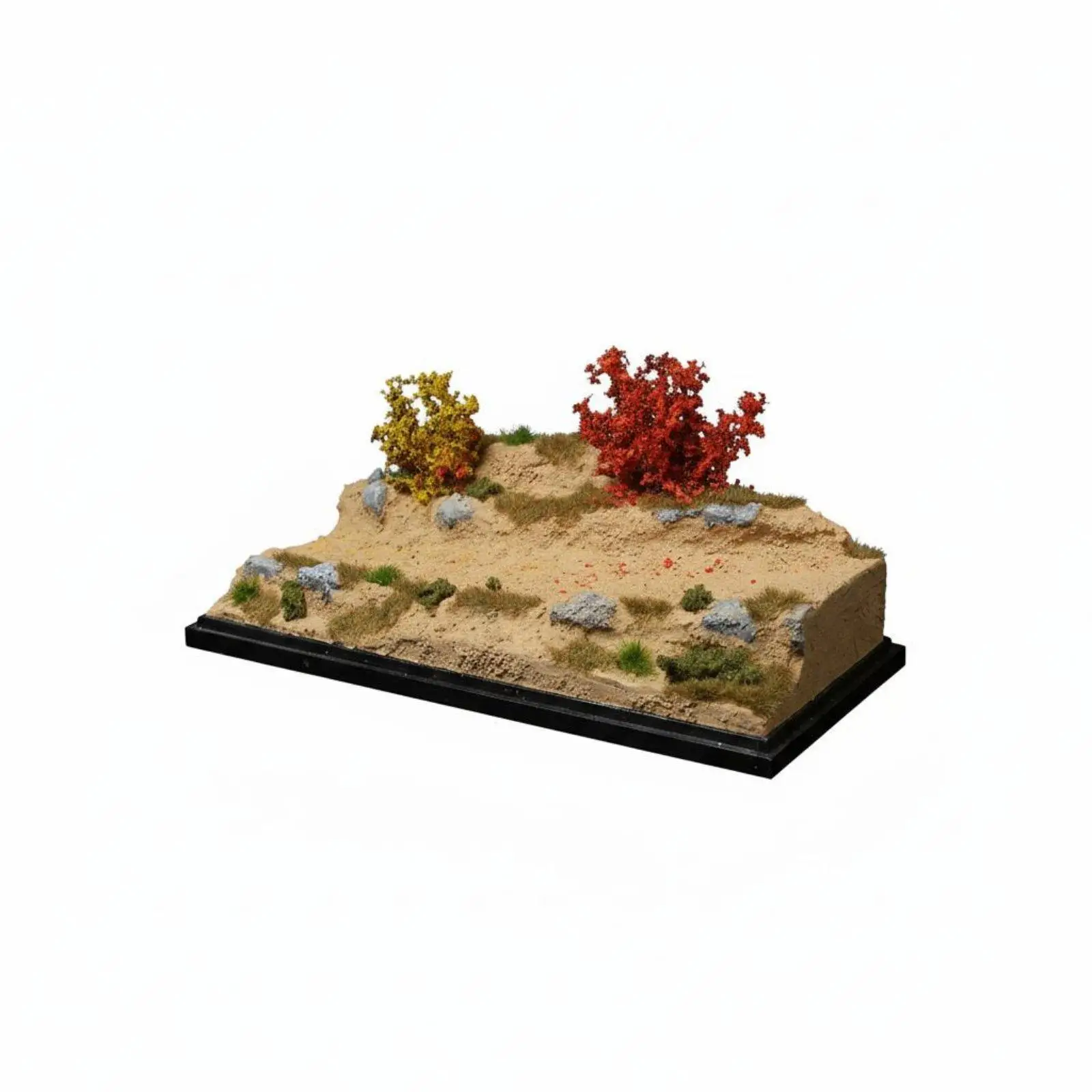 Collector Display Base Rugged Mountain Track Durable PVC for Garage