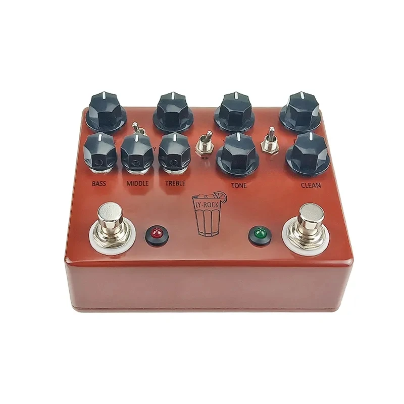 LY-ROCK Guitar Pedal for JHS Sweet Tea V3 Overdrive Distortion Pedals Effector Guitar Accessories DIY