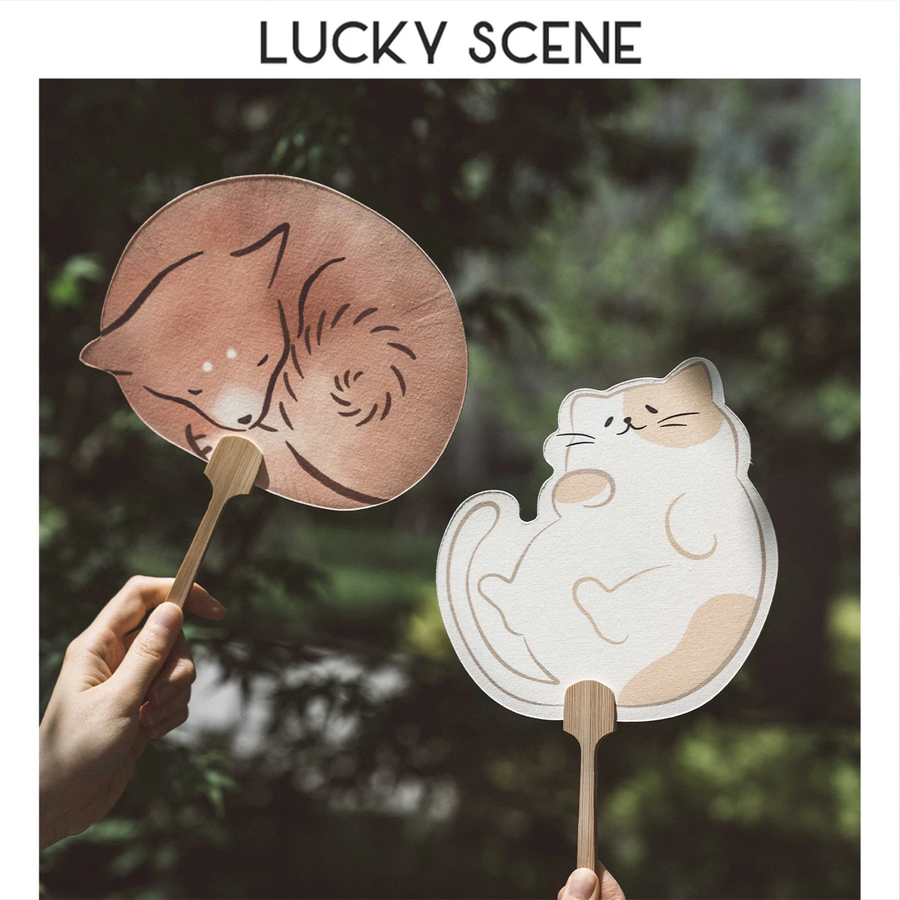 Cultural and Creative Mini Fan Cartoon Cute Ancient Chinese Style New Chinese Hanfu Children's Fan S01879