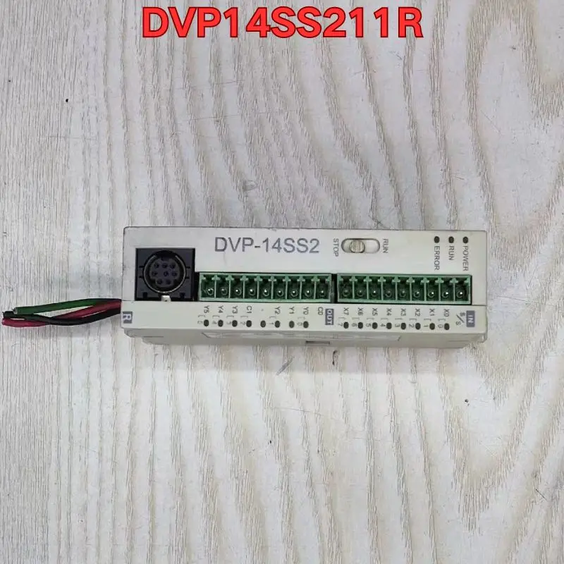 Second-hand PLC module DVP14SS211R function test is normal