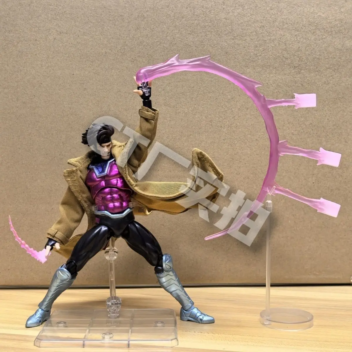 NA STANIE Ct Toys Mafex 131 Gambit Figurka Akcji X-Men Mutant Called Anime Figurka Statuetka Model Prezent Zabawka