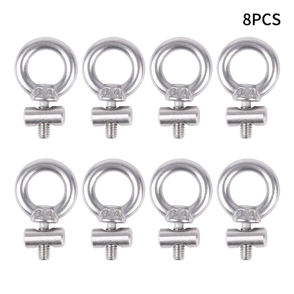 2/4/6/8pcs Stainless Steel Awning Rail Stoppers M4x12mmx6mm Stops Motorhome Campervan Caravan For 5mm To 8.5mm Awning Rail