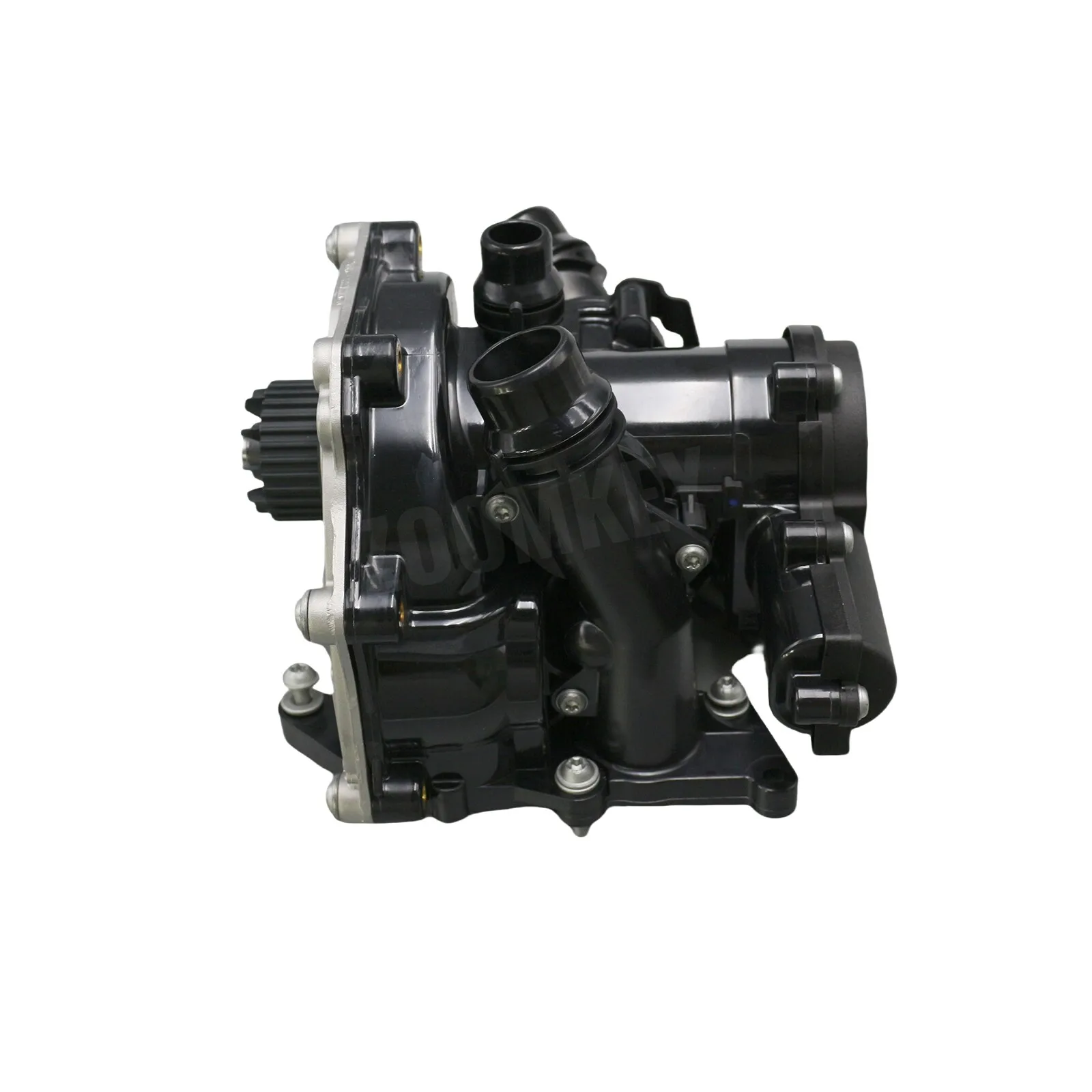 

ZOOMKEY Thermostat w/ Electronic Water Pump Fits for VW Golf AUDI SKODA 1.8L 2.0L 06L121111H 06L121111H, 06L121111J, 06L121111K