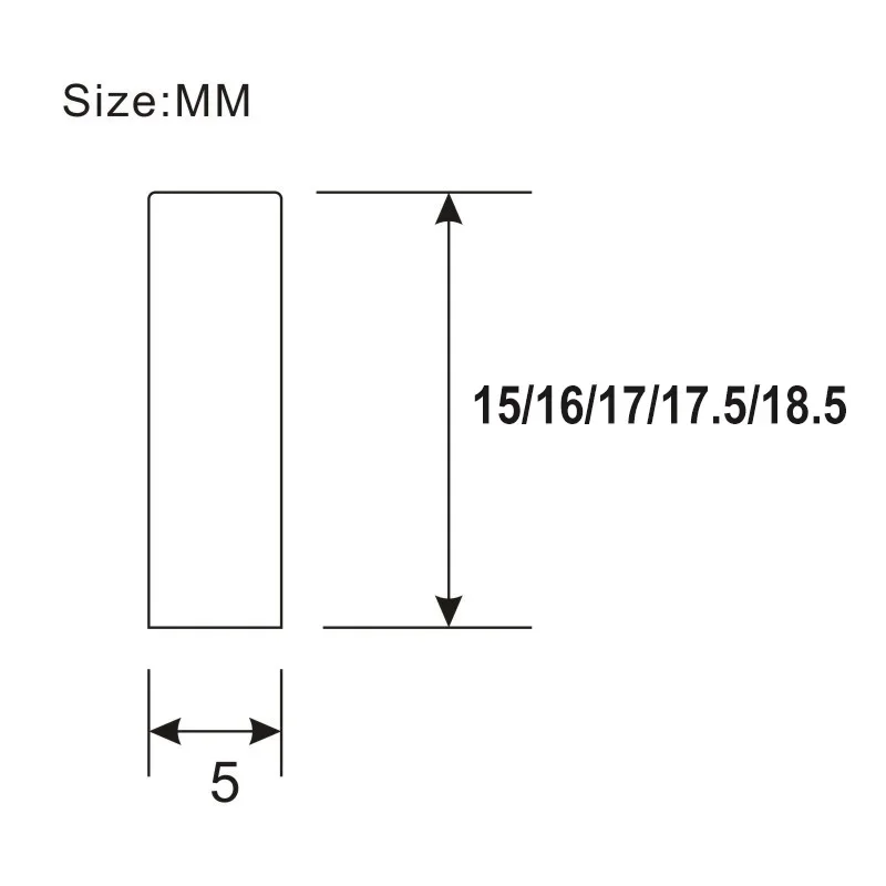 120pcs Alnico III Polepiece Slug D5x15/16/17/17.5/18.5mm Alnico 3 Electric Guitar Bass Pickup Slug Pole Pickup Magnet Slug Rods