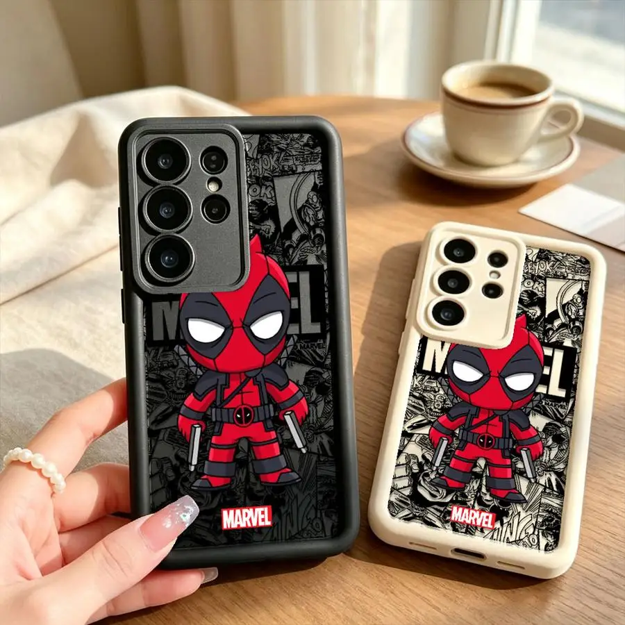 New Deadpool Case for Samsung Galaxy S26 Ultra S24Ultra S20FE S22 S25 S24 Plus S21 S25 Edge S23 FE Phone Cover