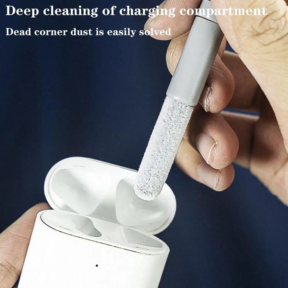 6-in-1 Computer Keyboard Cleaner Brush Kit Earphone Cleaning Pen For Headset IPad Phone Cleaning Tools Cleaner Keycap Puller Kit