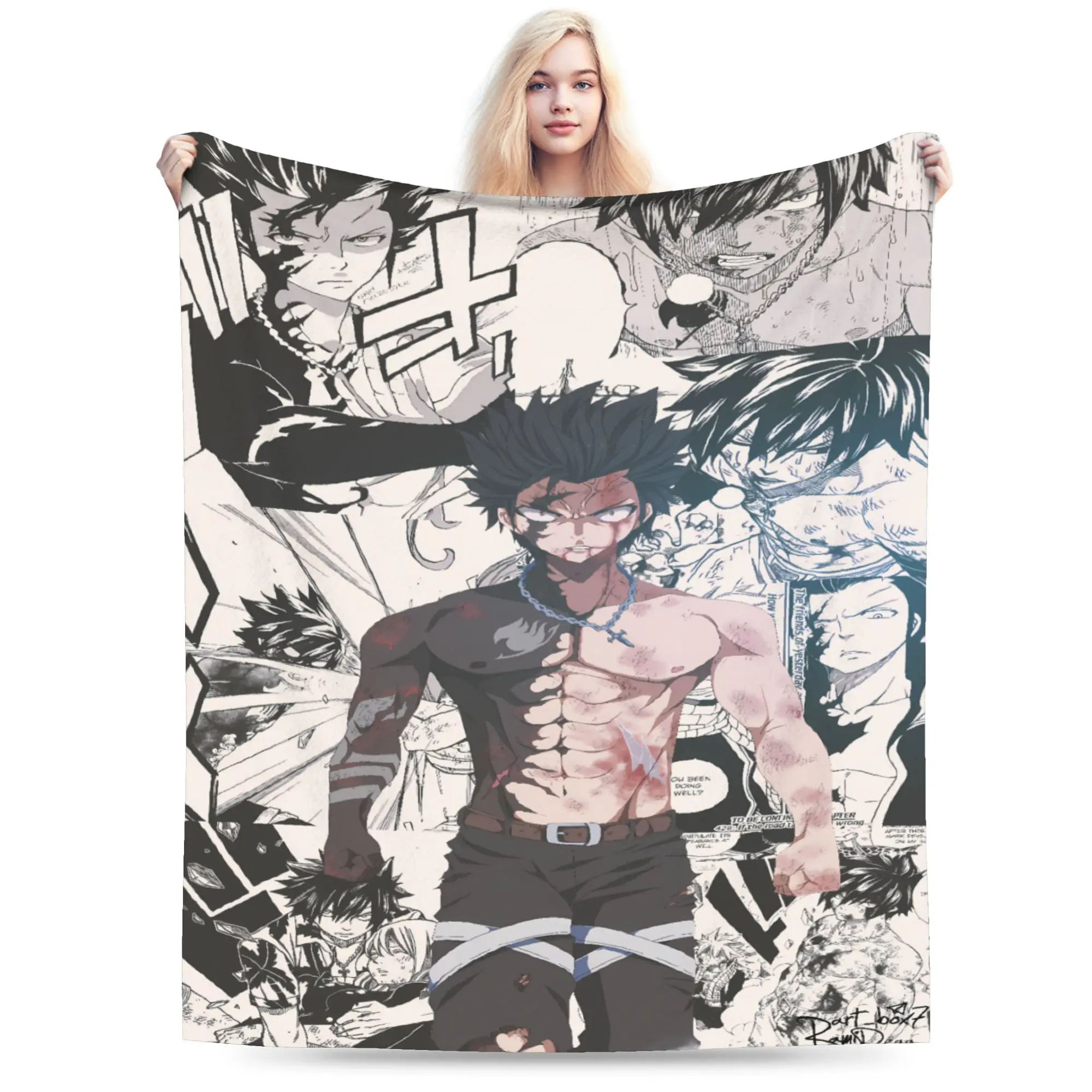 Super Warm Blanket Travel Dazai Bungo Stray Dogs Bedding Throws  Flannel Bedspread For Home Decor Print Sofa Bed Cover