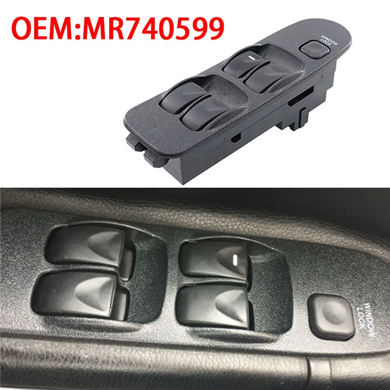 Car Electric Window Lifting Control Switch Button For Mitsubishi Carisma 1995-2006 For Mitsubishi Space Star MR740599