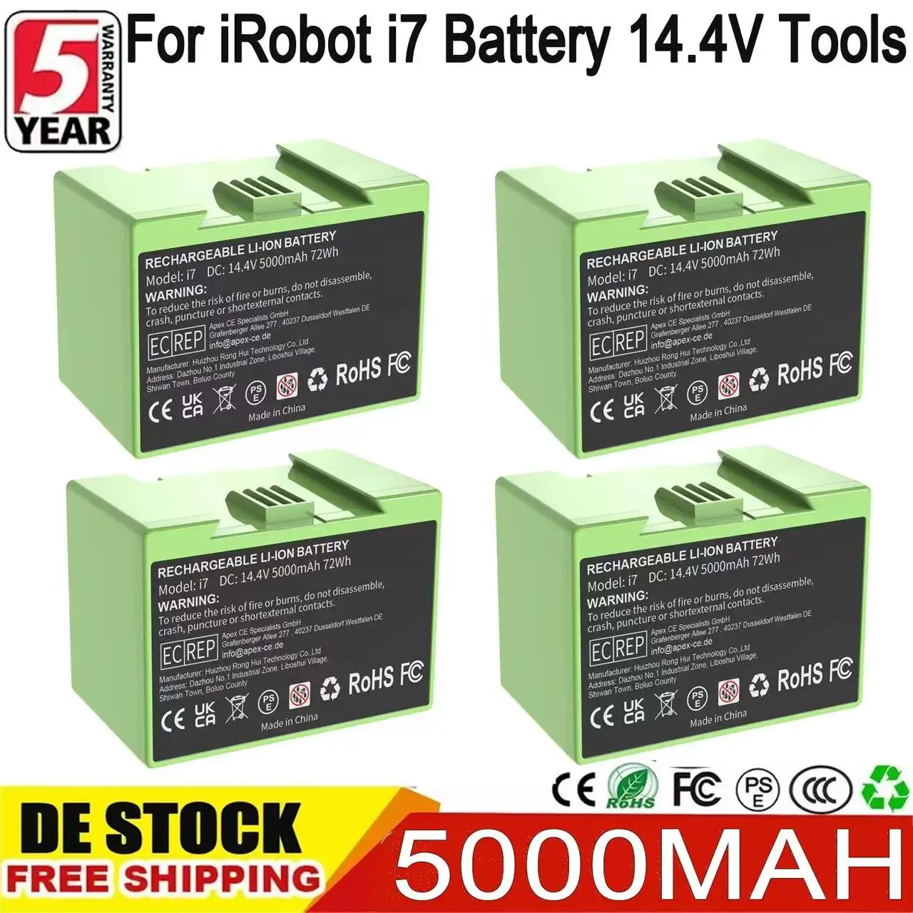 Rechargeable 14.4V …