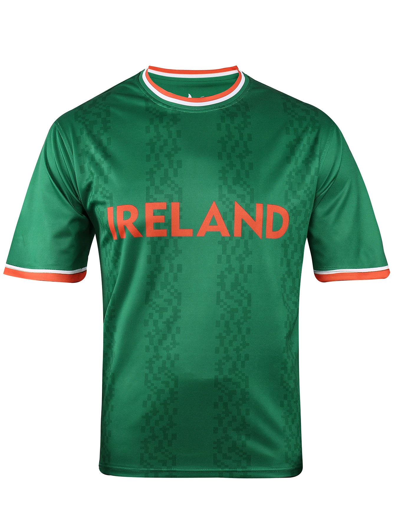 Suruida Camiseta de fútbol Irlanda de alta calidad, camisetas de entrenamiento de fútbol verdes de secado rápido para hombres