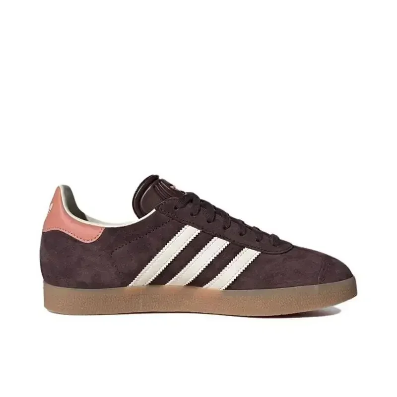 

Adidas Gazelle Indoor Retro Brown Comfortable Men Women Skateboarding Shoes Unisex