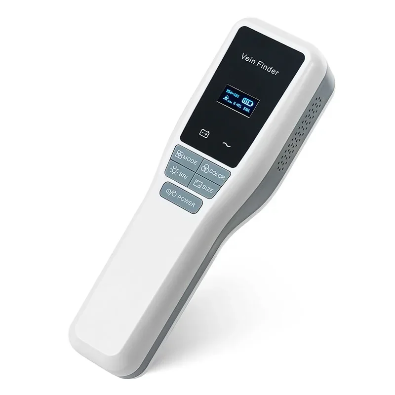 Vein Finder Handheld Portable Near-Infrared Blood Vessel Optical Aid for Subcutaneous Vein Location and Venipuncture Assistance