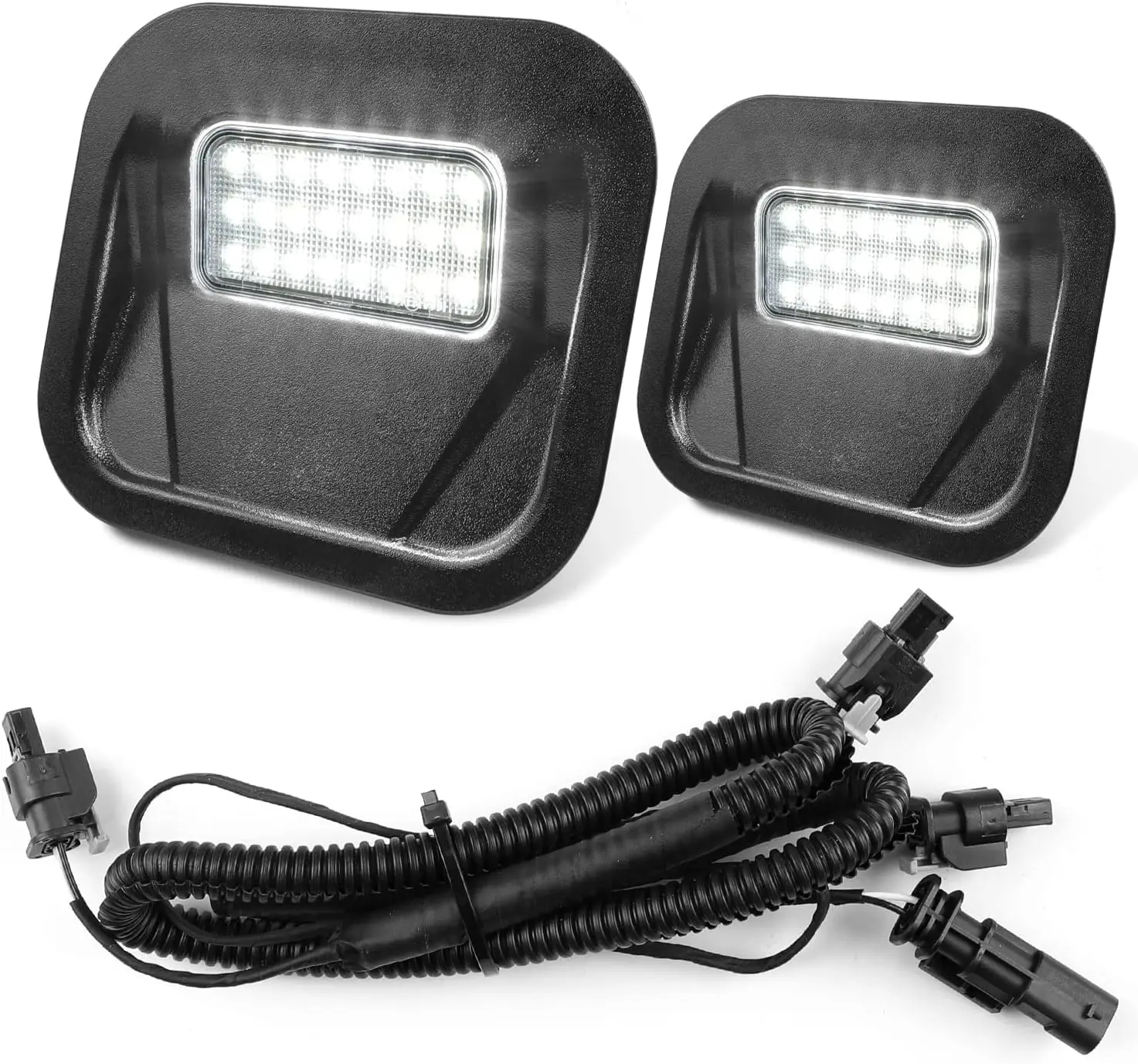 

Tailgate Step Light LED Kit for GMC Sierra 1500/2500 HD 2020-2025, Chevy Silverado 1500/2500 HD 2020-2025, Replacement for 84347