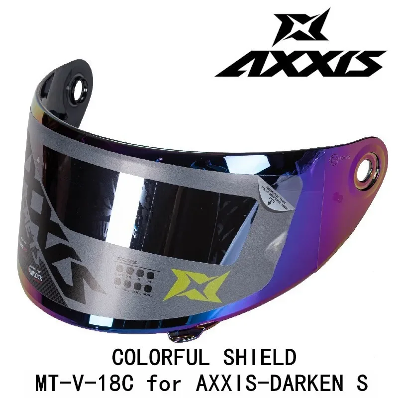 Spanish Helmet Lens MT-V-18C AXXIS DARKEN S Original AXXIS Lens For Motorcycle Equipment Accessories From China Mainland