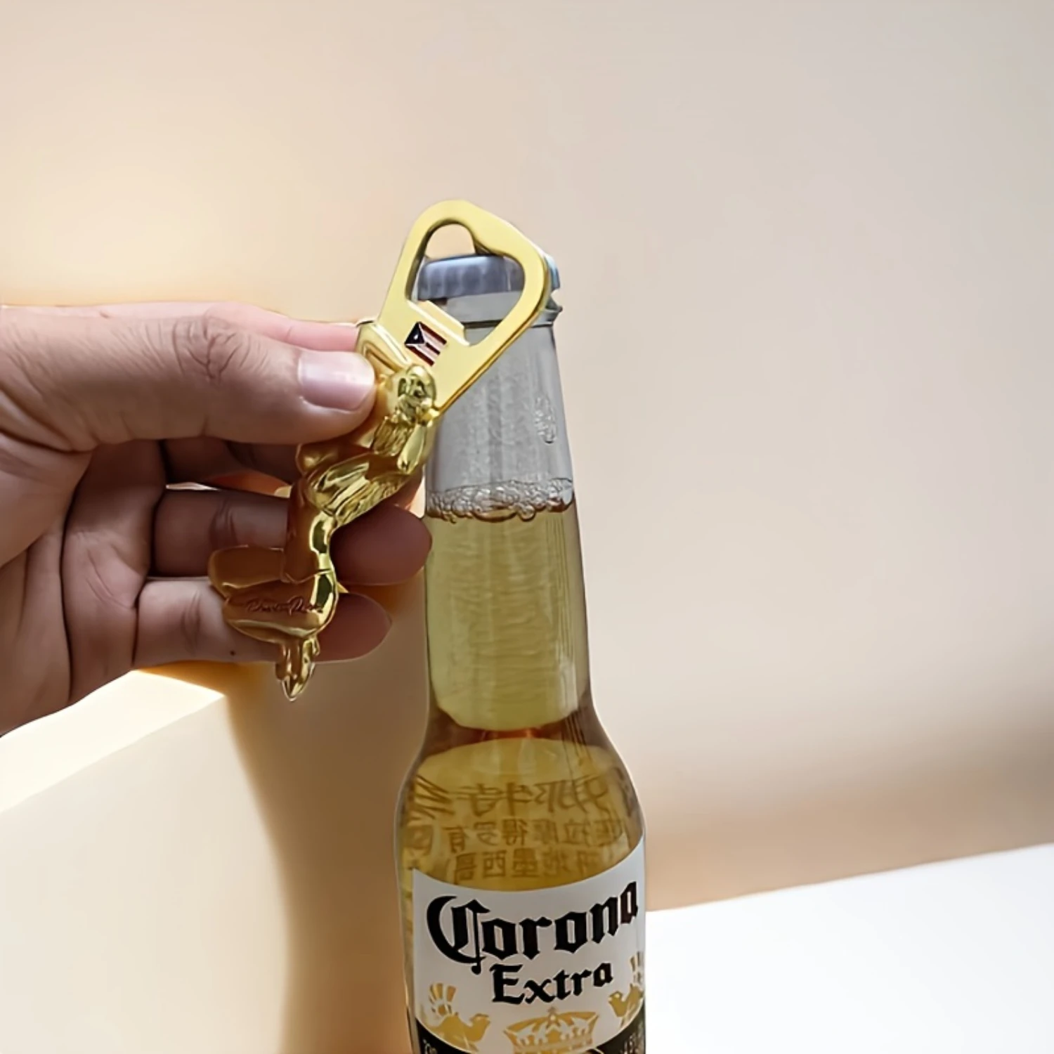 디자인의 골드 메탈 냉장고 병따개 - 호텔 맥주 오프너, 파티 액세서리, 용품 - 내구성이 뛰어난 금속