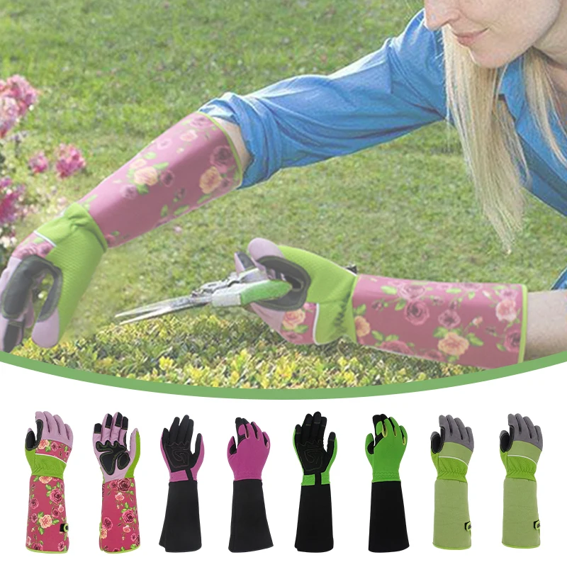 Digging Gloves, Garden Art Gloves , Dipping, Labor Protection,anti-Cutting Anti-Thorn Paws, Garden Planting, Weeding Protection