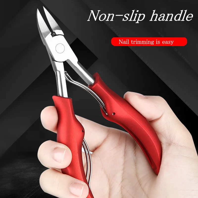 Feet Toenail Clippers Professional Thick Ingrown Toe Nail Clippers for Men Seniors Pedicure Clippers Toenail Cutters Nail Tools