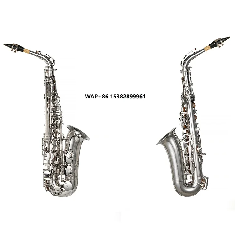 Wholesale Nickel Plated Alto Saxophone  Factory Price Professional Saxophone