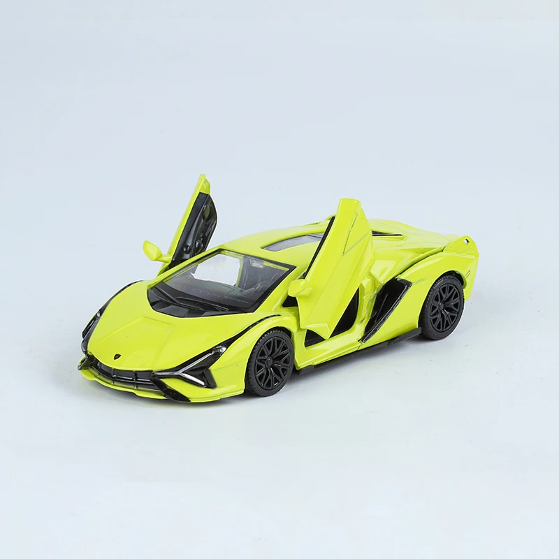 Sian-FKP Liga Supercarro Diecast Car Toy para Menino, Modelo de Veículo, Coleção de Simulação, Luz Sonora Premium, Presente Velozes e Furiosos, 1:36