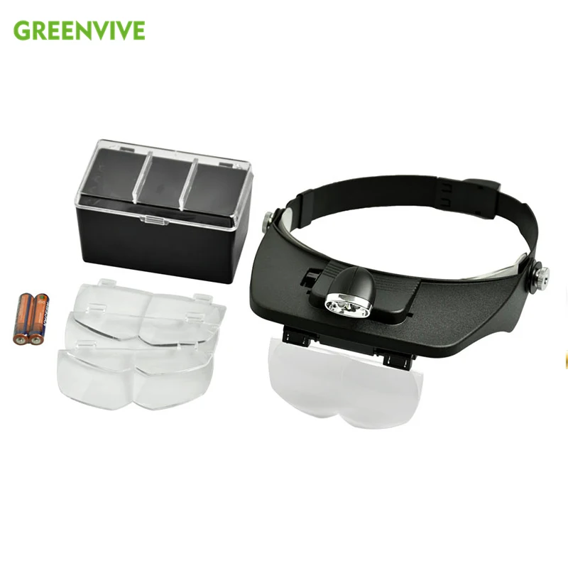 

Beekeeping LED Light Magnified Lens Wear Beekeeping Equipment Apicultura Use for Bee Marker Bee Marks Bee Tools