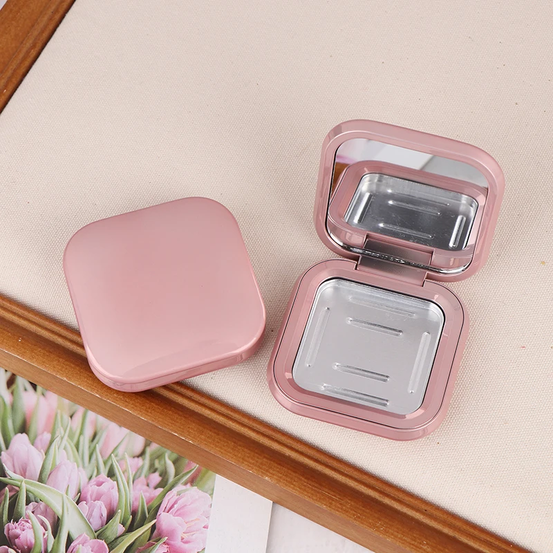 لتقوم بها بنفسك صندوق ماكياج الوردي فارغة المغناطيسي مشبك مستحضرات التجميل لوحة مربع عينيه أحمر الخدود أحمر الخدود عالي اللمعان صندوق توزيع أحمر الشفاه #2