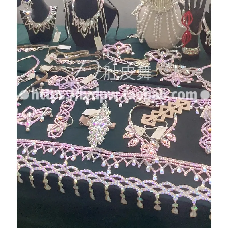 

Индивидуальные костюмы для танца живота, полный бриллиантовый полый пояс с цепочкой на талии, платье для восточного танца, тренировочный пояс, аксессуары