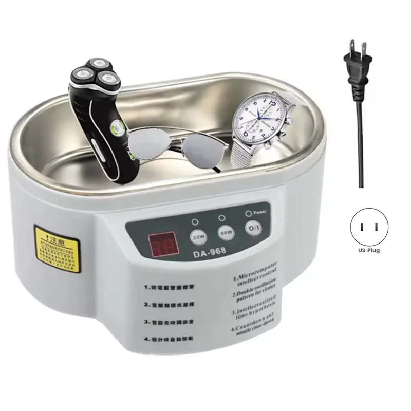 B15C 30/50 واط الرقمية بالموجات فوق الصوتية الأنظف حلقة نظارات فرشاة ساعة الموجات فوق الصوتية غسالة أداة تنظيف الولايات المتحدة التوصيل #5