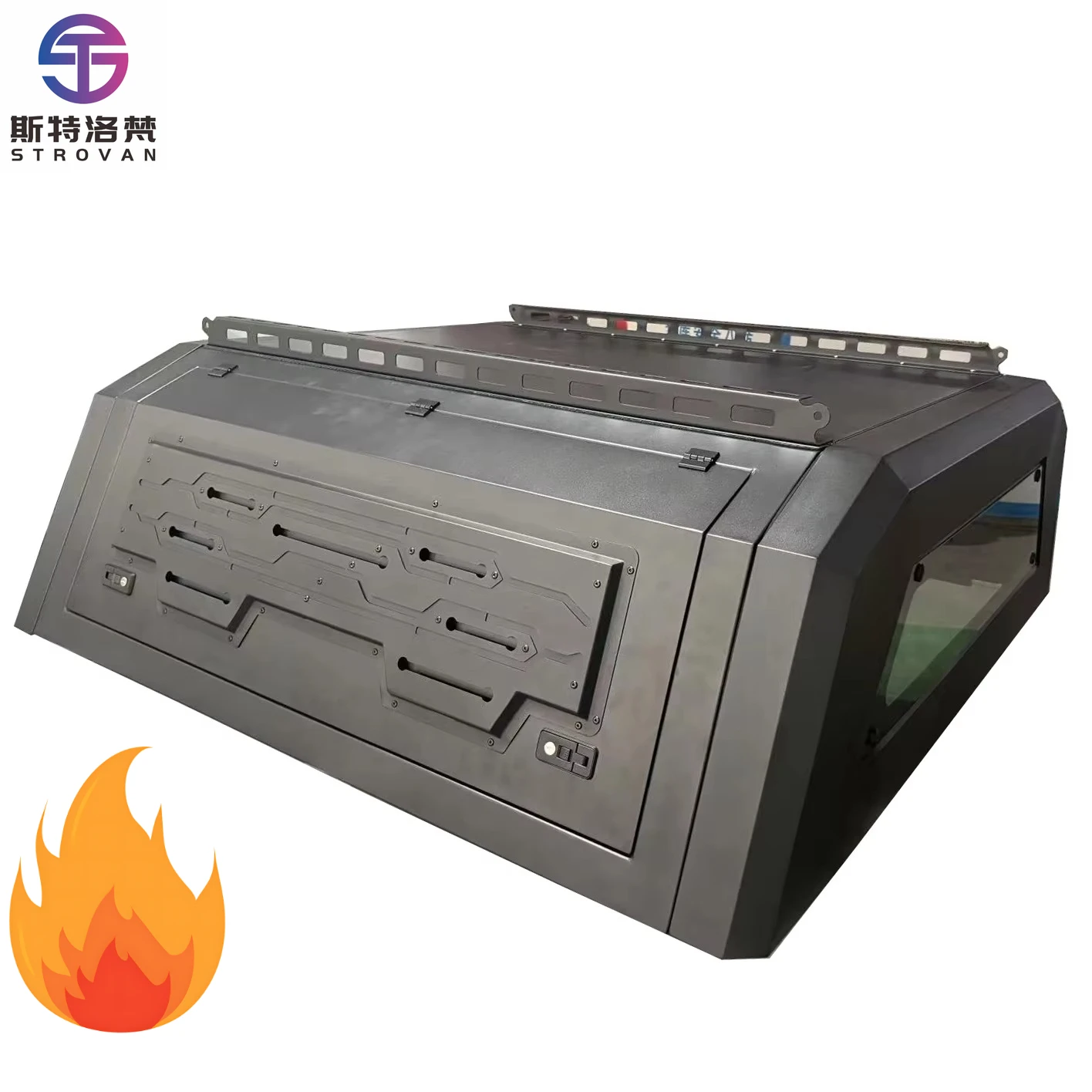 

High Canopy Cover for Pickup Trucks Durable Aluminum Alloy Easy Installation for Cargo Protection Auto Part