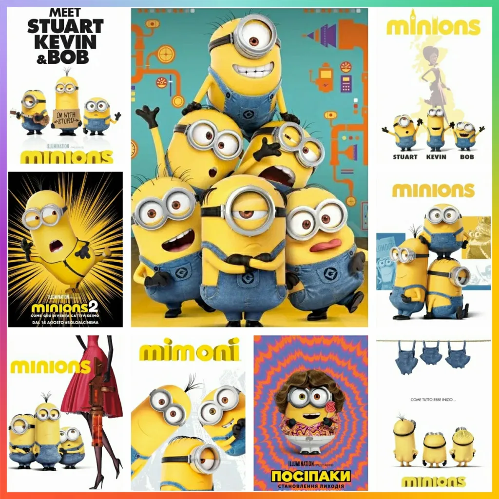

Lovely Cute M-Minions Cartoon Diamond Painting Full Printed Embroidery 5D DIY Puzzle Cross Stitch Kit Mosaic Embroidery Home New