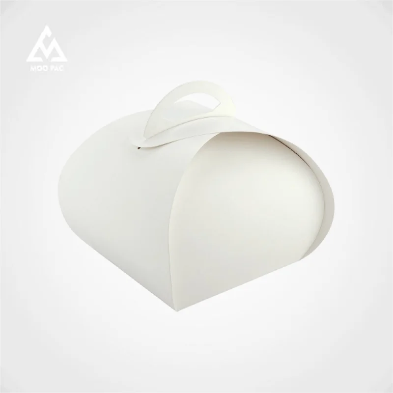 10 00piece.Custom.Small Cake Box Custom Printed Logo Fold Macaron Cupcake Bakery Dessert Cookie Boxes With Window