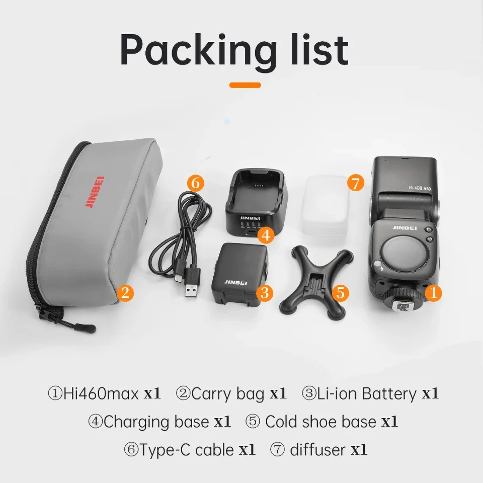 كاميرا جينبي-سبيد لايت فلاش ، متوافق مع كانون ، نيكون ، سوني فوجي باناسونيك ، لاسلكي ، TTL-1 ،