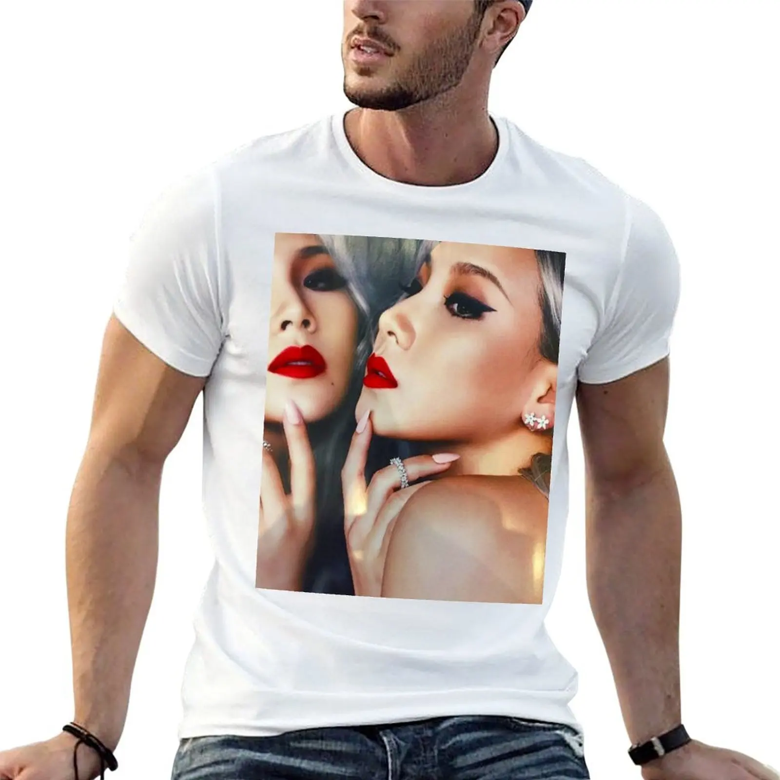 Lee Chaerin CL Kpop 2NE1 T-Shirt vintage anime shirt tops mens white t shirts