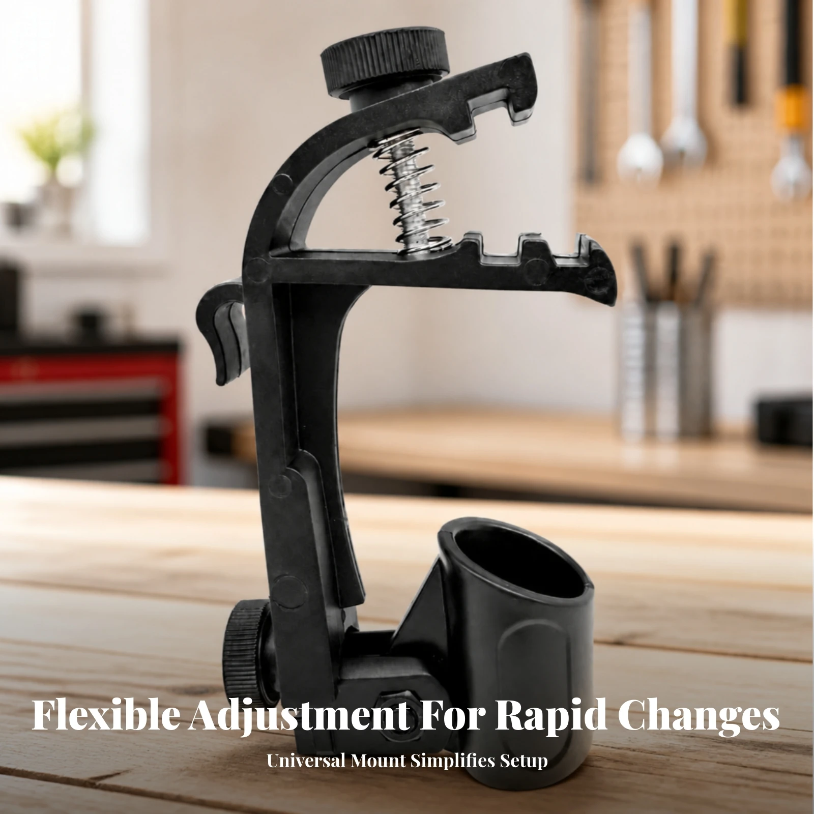 Drum Rim Mic Clamp Lightweight Drum Mic Clamp Compact Sturdy for Drummers, Recording Studios, Stage Performances