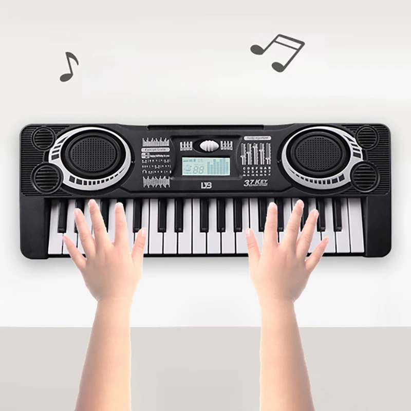 Children Toys 37 Keys Electronic Piano Toy Boys Girls Musical Instruments Simulation Piano Kindergarten Music Toys Birthday Gift