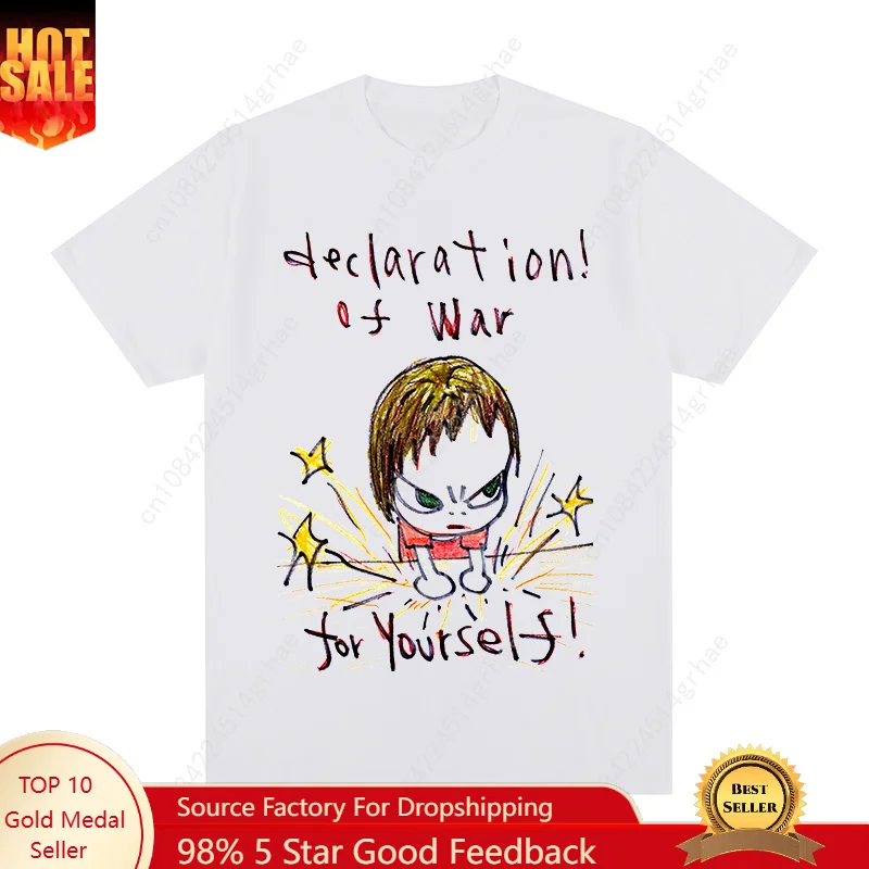

Yoshitomo Nara war for yourself T-shirt Cotton Men T shirt New TEE TSHIRT Womens Tops